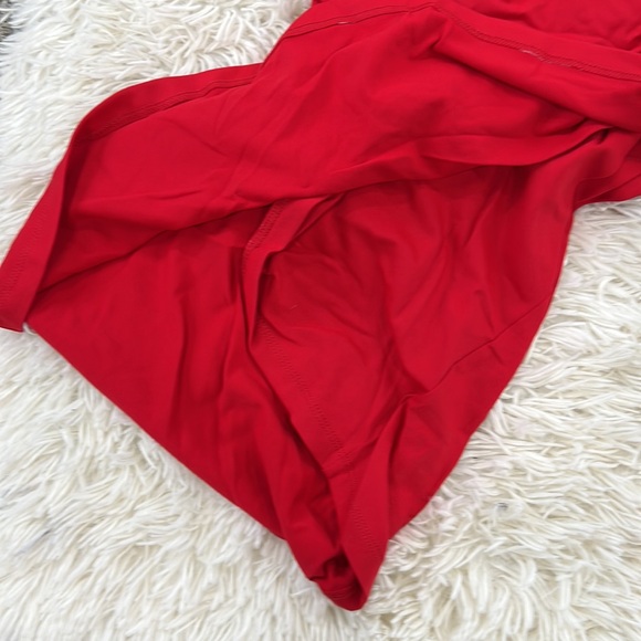 Susana Monaco One Shoulder Dress in Perfect Red - Picture 6 of 9